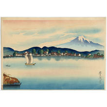 Yamamura Koka: View of Fuji from Izumo - Japanese Art Open Database