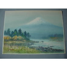 Yamato: Mt Fuji and River - Japanese Art Open Database