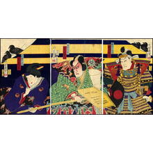 Yoshichika Utagawa: The Encampment - Japanese Art Open Database