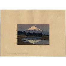 Yoshida Hiroshi, 吉田博 (Yoshida Hiroshi (吉田博))による浮世絵「Fujiyama from Suzukawa」