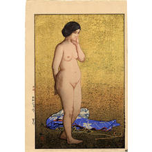 吉田博: Study of a Nude - Japanese Art Open Database