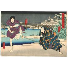 Japanese Print "Unknown title" by Utagawa Yoshitaki, 歌川芳滝 (Yoshitaki Utagawa (1841-1899) Ichiyosai)