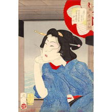 月岡芳年: Looking Cool - Japanese Art Open Database