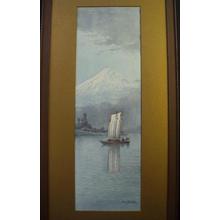 Yosuke M: Mt Fuji and sailboat - Japanese Art Open Database