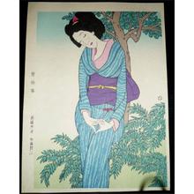 Takehisa Yumeji: Evening Primrose — 宵待草 - Japanese Art Open Database