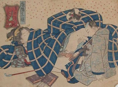 Utagawa Kunisada: Sleeping Cat - Ronin Gallery