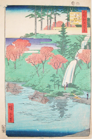 歌川広重: Chiyogaike Pond at Meguro - Ronin Gallery