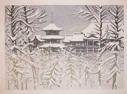 Sekino: Kiyomizu Temple in Kyoto - Ronin Gallery