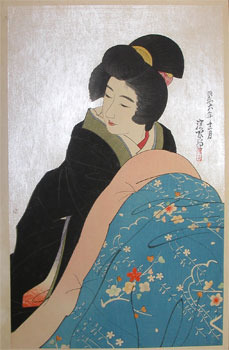 Ito Shinsui: Under the Quilt - Ronin Gallery