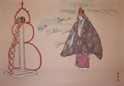 Tsukioka Kogyo: Umegae; The Plum Branch - Ronin Gallery