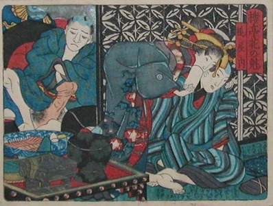 Utagawa Kunisada: Voyeur - Ronin Gallery