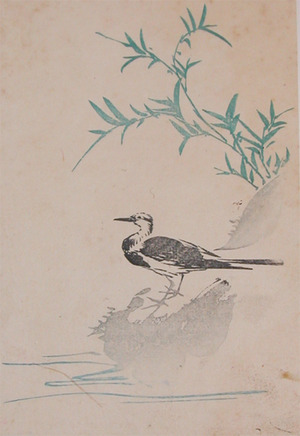 渓斉英泉: Shore Bird - Ronin Gallery