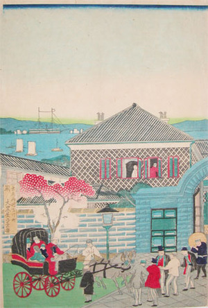 Utagawa Hiroshige II: Yokohama - Ronin Gallery