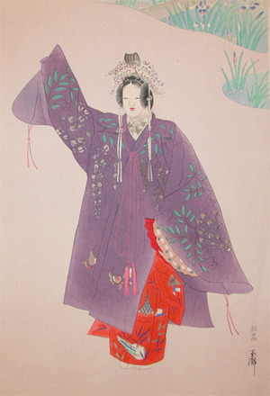 Gyokusei: Kakitsubata - Ronin Gallery