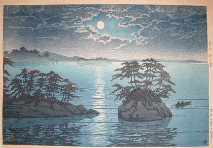川瀬巴水: Twin Islands at Matsushima - Ronin Gallery