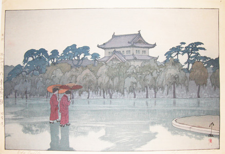 Yoshida Hiroshi: Edo Castle - Ronin Gallery