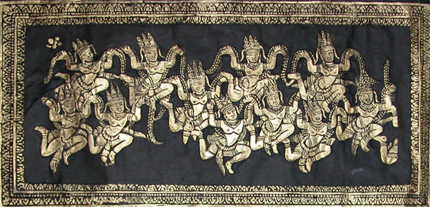 Unknown: Golden Apsarasas - Ronin Gallery