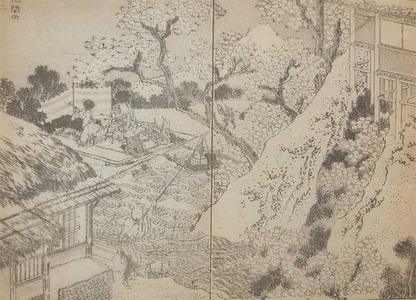 Katsushika Hokusai: Fuji through Flowers - Ronin Gallery