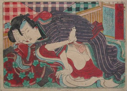 Utagawa Kunisada: Plaids - Ronin Gallery