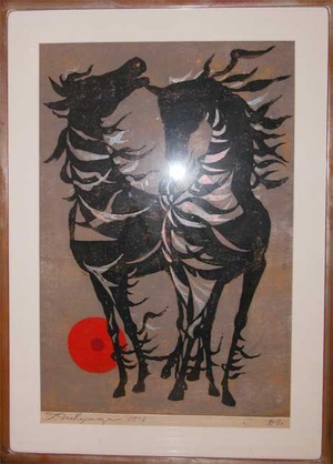 Nakayama: Two Black Hoses - Ronin Gallery