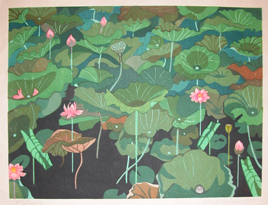 Sekino: Lotus Garden - Ronin Gallery