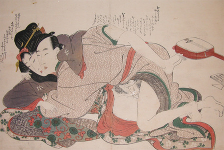 Kitagawa Utamaro: The Music Teacher - Ronin Gallery