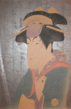 Toshusai Sharaku: Nakayama Tomosaburo as Miyagino - Ronin Gallery