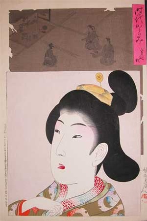 豊原周延: Modern Beauty of Kanei Era - Ronin Gallery
