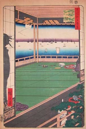 Utagawa Hiroshige: Tsuki no Misaki - Ronin Gallery