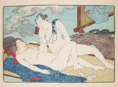 Utagawa Kunisada: Hot Summer Night - Ronin Gallery