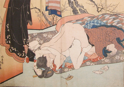 Japanese Print "Passion" by Utagawa Kunisada, 歌川国貞 (Kunisada)