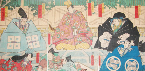Utagawa Kunisada: Chushingura - Ronin Gallery