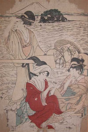 Kitagawa Utamaro: Seashore - Ronin Gallery