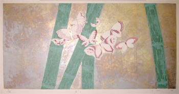 Tomimoto: Butterflies and Bamboo #2 - Ronin Gallery