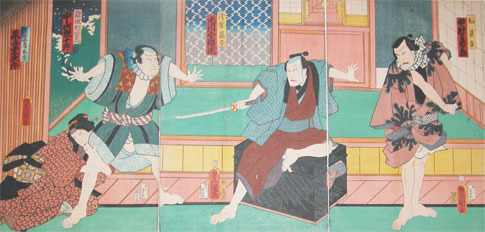 Utagawa Kunisada: Maboroshi no Chokichi - Ronin Gallery