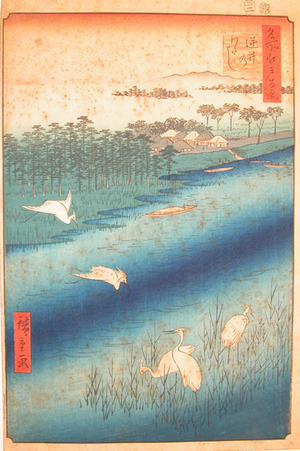 Utagawa Hiroshige: Sakai Ferry - Ronin Gallery