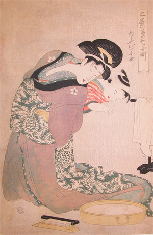 Kitagawa Utamaro: Reflection - Ronin Gallery