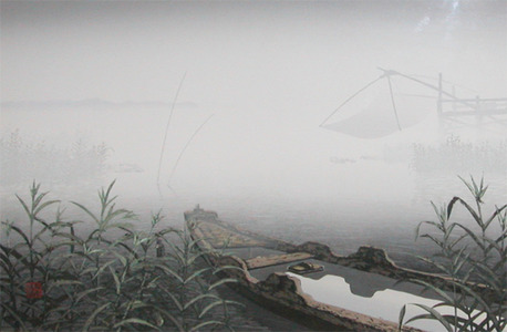 Miyamoto: Misty Lake - Ronin Gallery