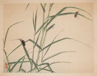 Kono Bairei: Fireflies - Ronin Gallery