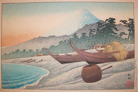 Takahashi Hiroaki: Mt. Fuji from Senbon Beach - Ronin Gallery
