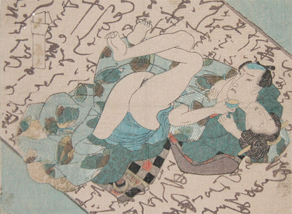Utagawa Kuniyoshi: Love Letter - Ronin Gallery