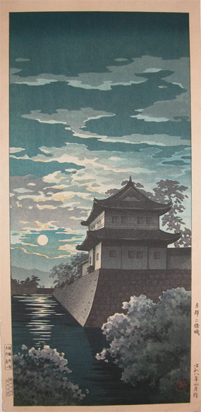 Tsuchiya Koitsu: Nijo Castle in Kyoto - Ronin Gallery