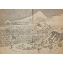 Katsushika Hokusai: Fuji in a Winter Wind - Ronin Gallery