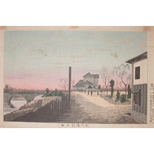 Kobayashi Kiyochika: Mandai Bridge in Hinode - Ronin Gallery