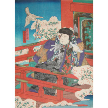 Utagawa Yoshitaki, 歌川芳滝 (Yoshitaki)による浮世絵「Ishikawa Goemon」