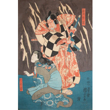 歌川国芳: Kabuki Scene - Ronin Gallery