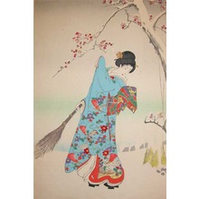 Toyohara Chikanobu: Plum Blossoms in Snow - Ronin Gallery