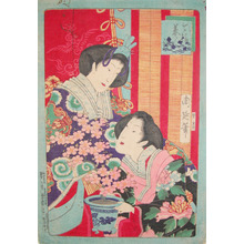 Toyohara Chikanobu: Cherry Blossoms - Ronin Gallery