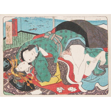 Utagawa Kunisada, 歌川国貞 (Kunisada)による浮世絵「Orian: A High Courtesan」