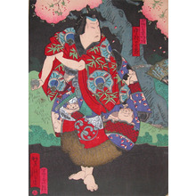 Japanischer Druck "Nakamura Shikan" von Utagawa Yoshitaki, 歌川芳滝 (Yoshitaki)